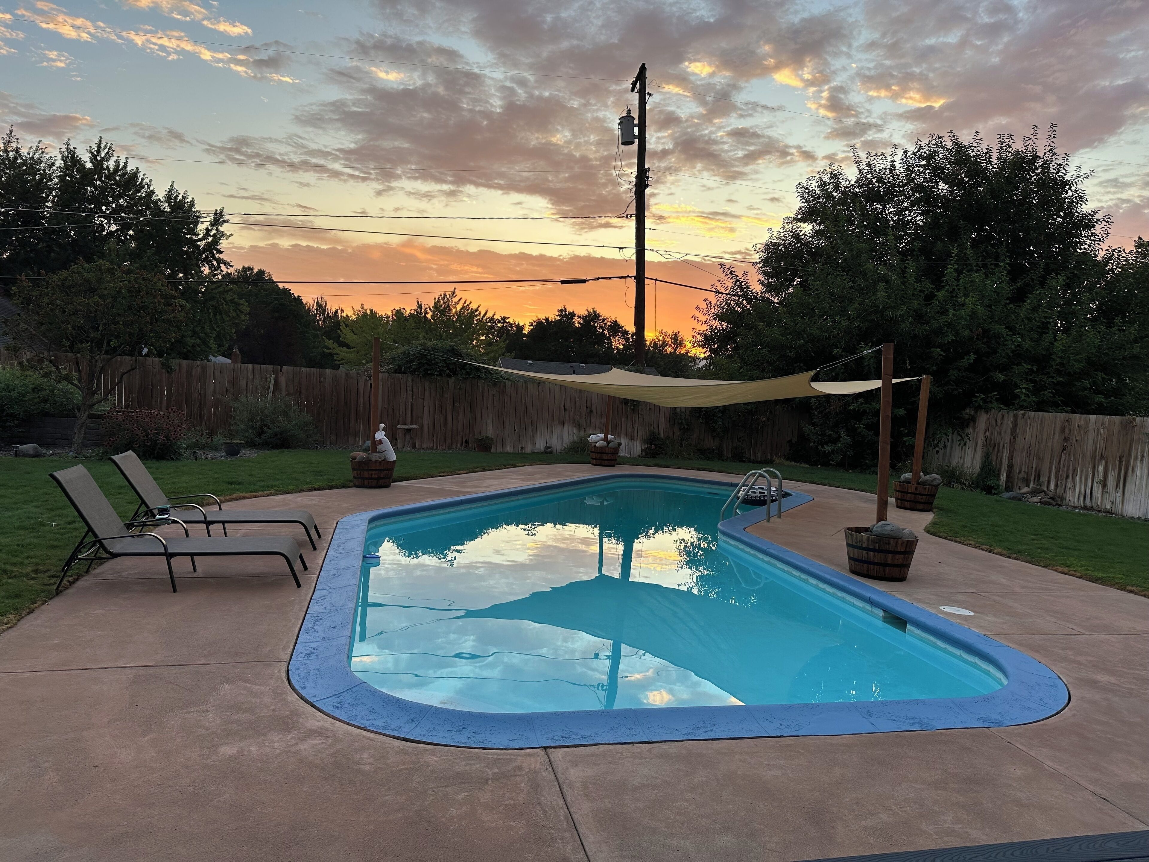 Outdoor pool