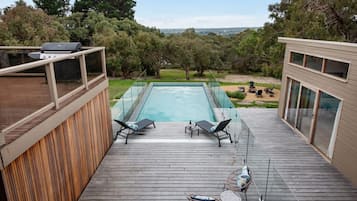 Una piscina climatizada