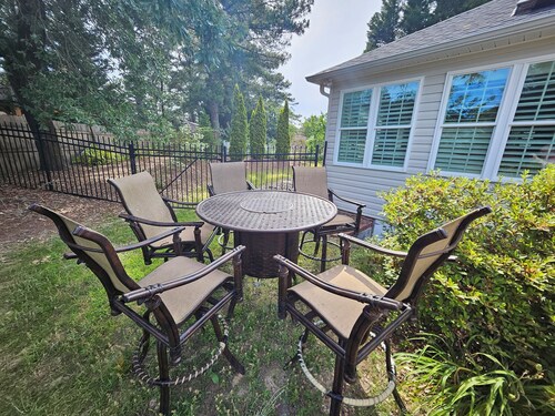 Sam's Place.  UPDATED LISTING!  Relax in the hot tub after a day of golf!