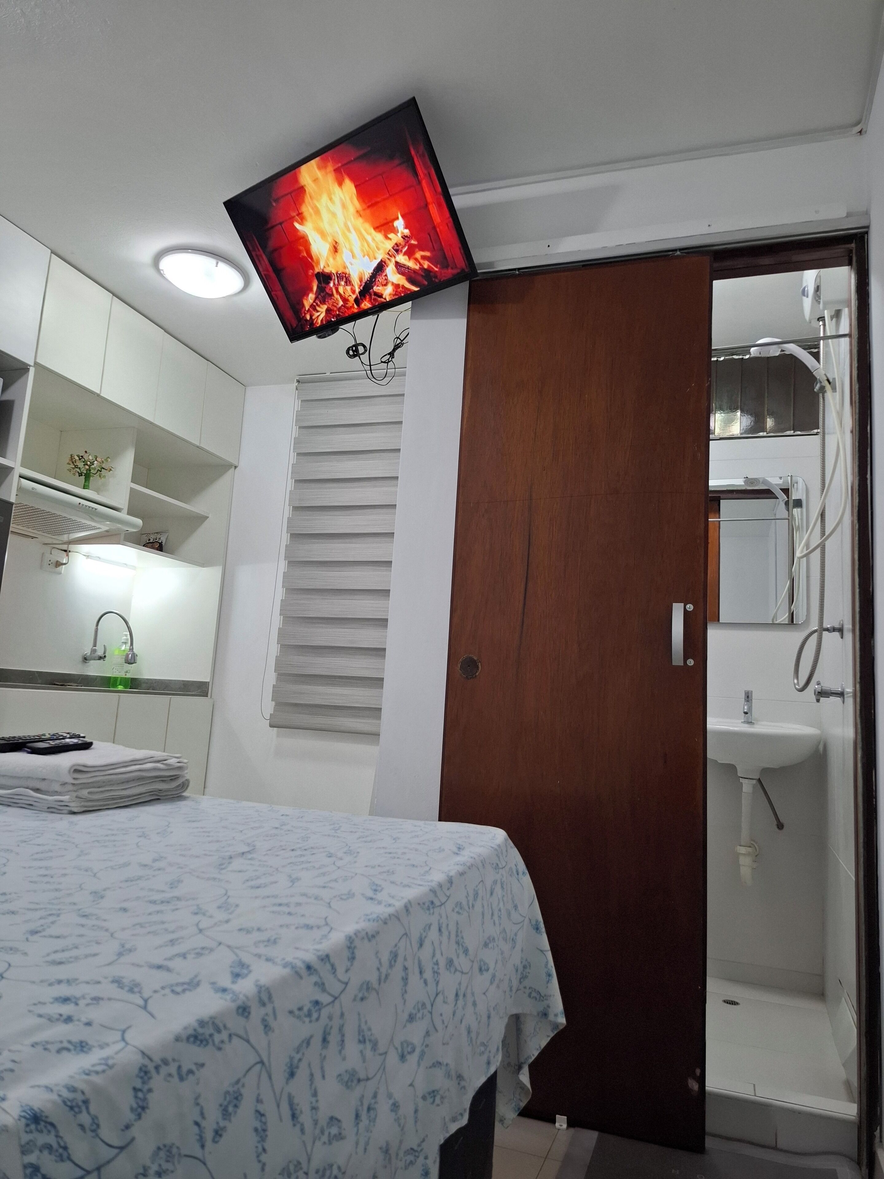 1 Schlafzimmer, Schreibtisch, Bügeleisen/Bügelbrett, WLAN