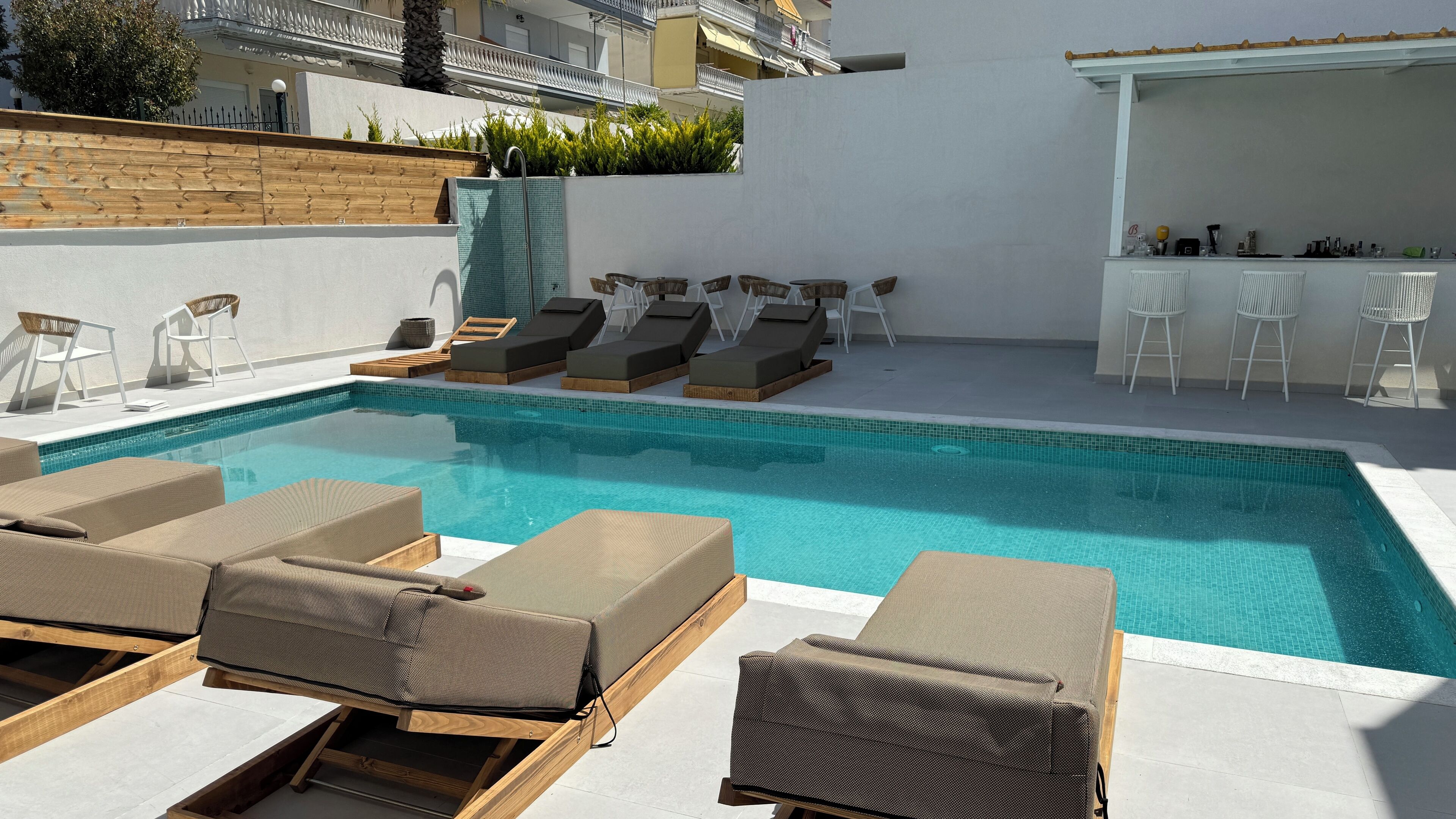 Seasonal outdoor pool