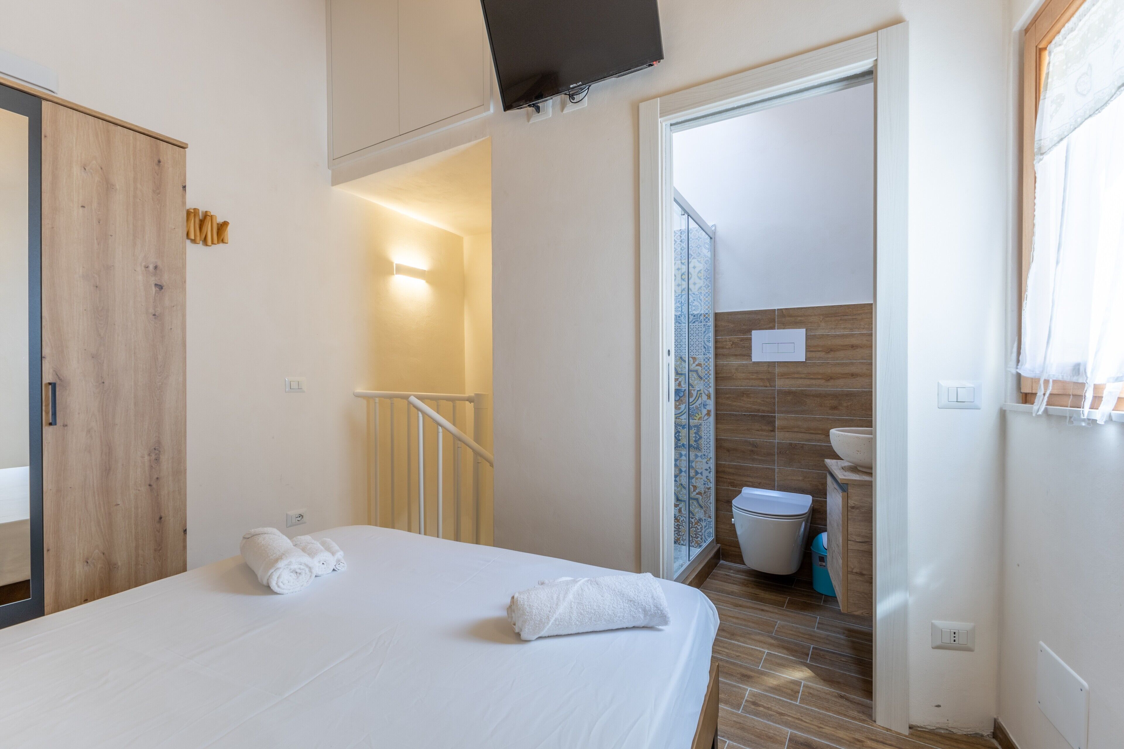 1 sovrum, strykjärn/strykbräda, gratis wi-fi och sängkläder