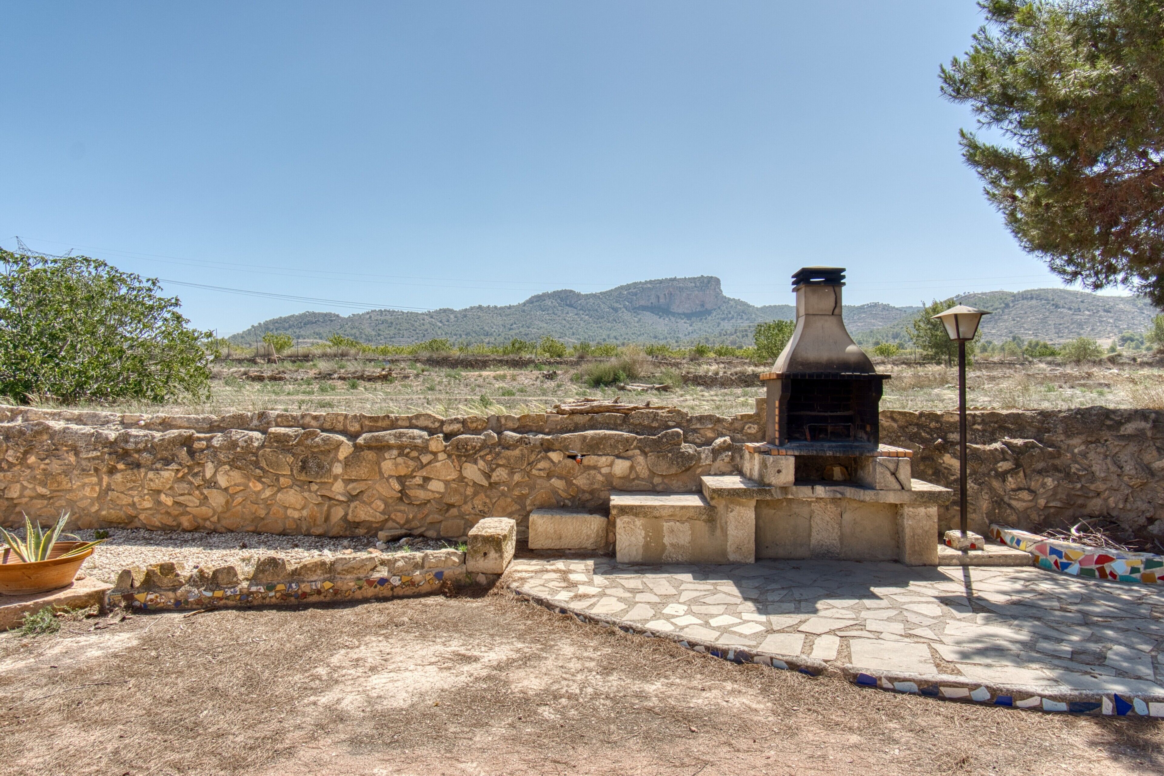 Enceinte de l’hébergement