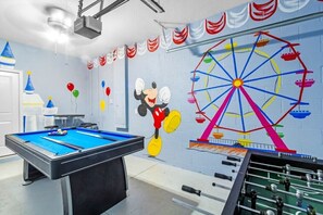 Games room - Resort South-facing Pool Home near Disney (Davenport)