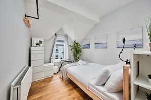 1 Schlafzimmer, Bügeleisen/Bügelbrett, kostenloses WLAN, Bettwäsche