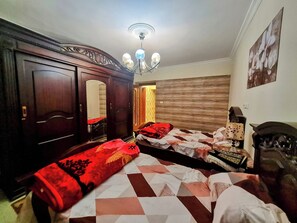 3 chambres, fer et planche Ă repasser, Wi-Fi, draps fournis