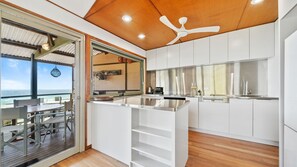 Microwave, oven, coffee/tea maker