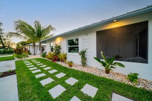 Overnattingsstedets uteområder