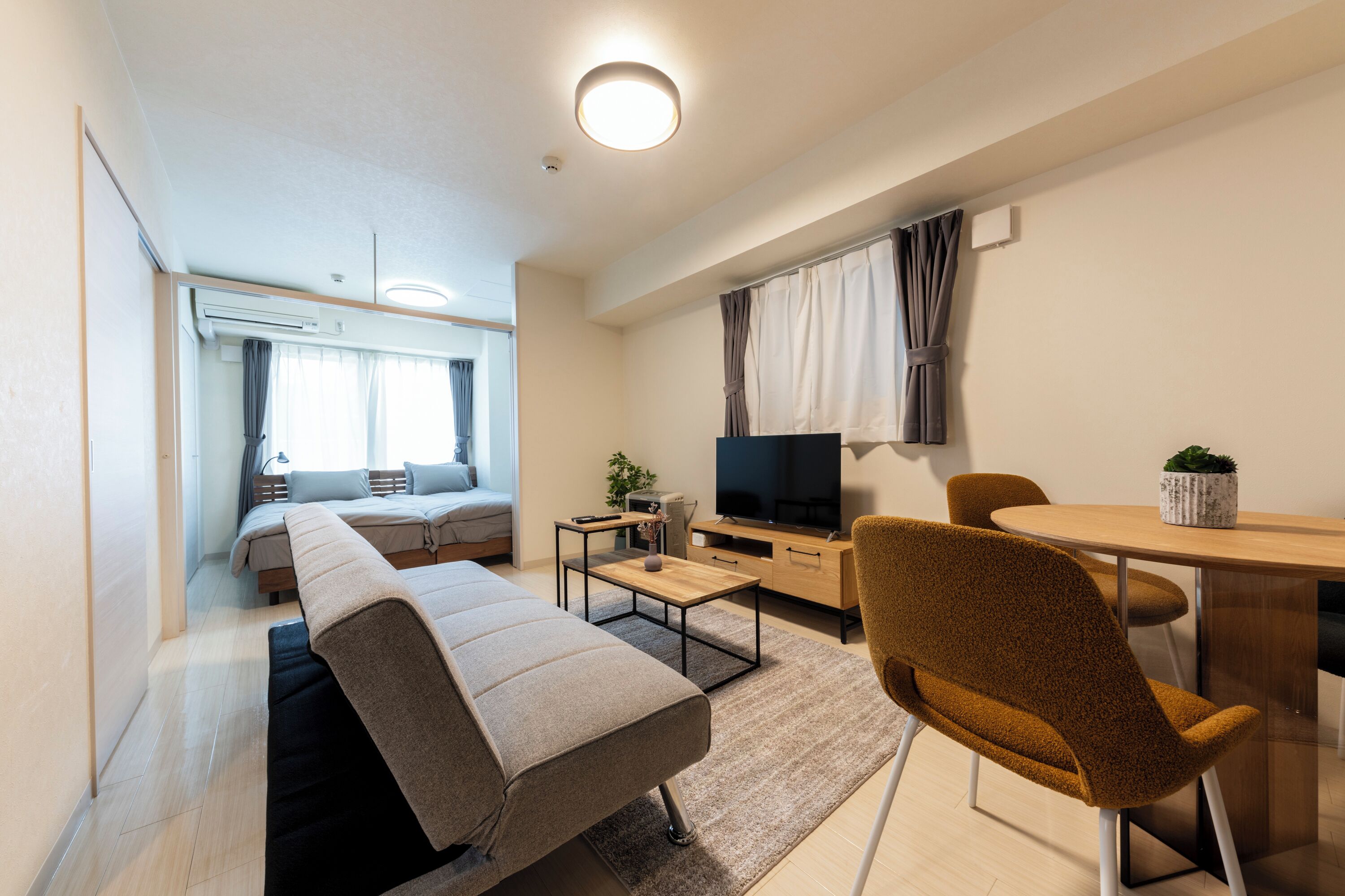 Basic Apartment | Living area | Flat-screen TV