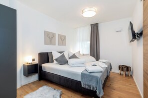 2 dormitorios y ropa de cama