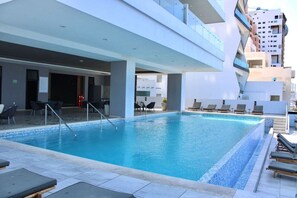 Beheizter Pool