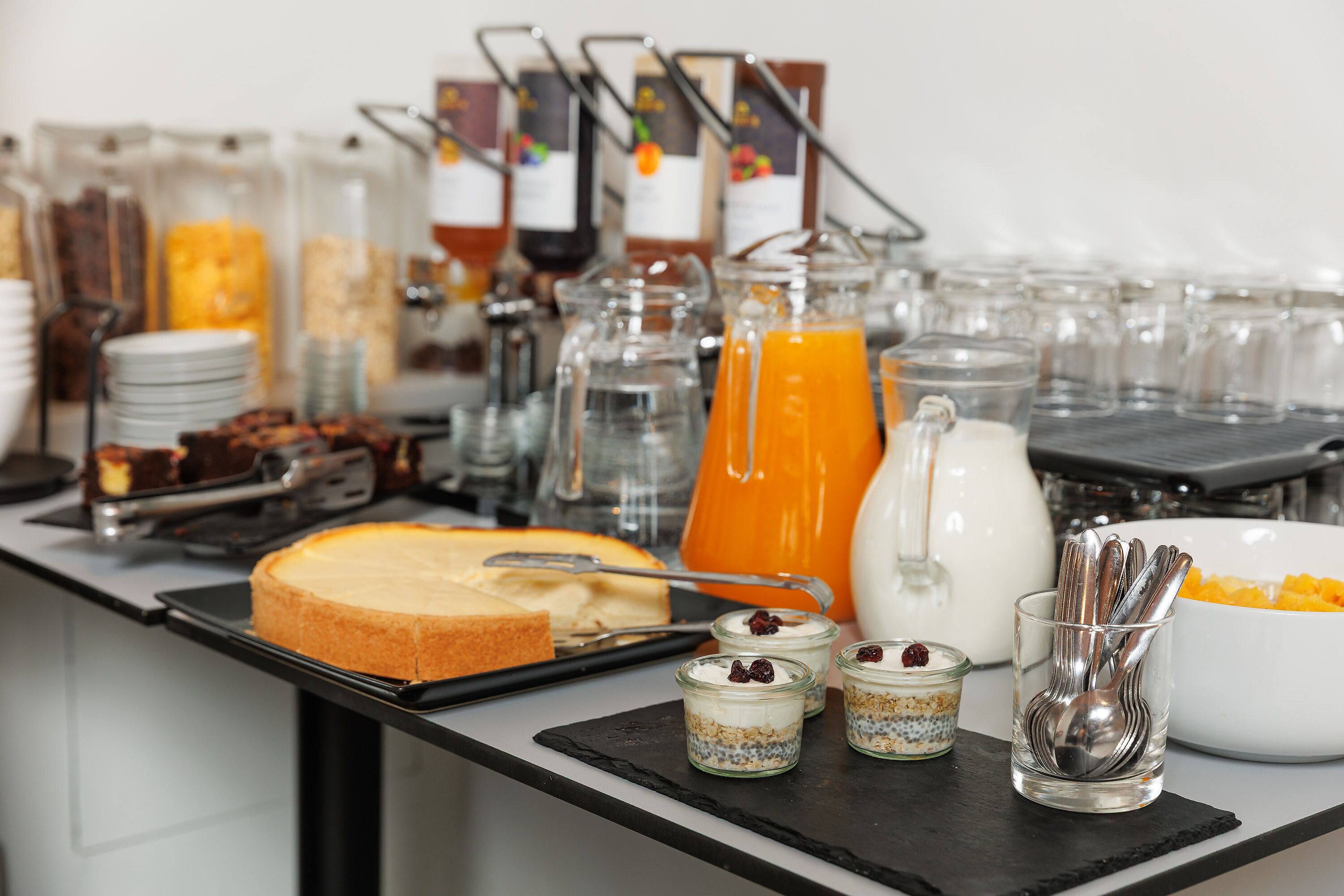 Petit déjeuner buffet compris tous les jours