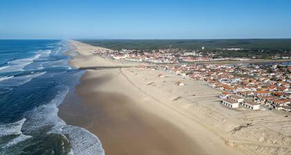 Apartamento Nuevo en Mimizan Playa a 400m del Océano para 4 Personas, Clasificado 2 Estrellas