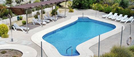 Alberca al aire libre