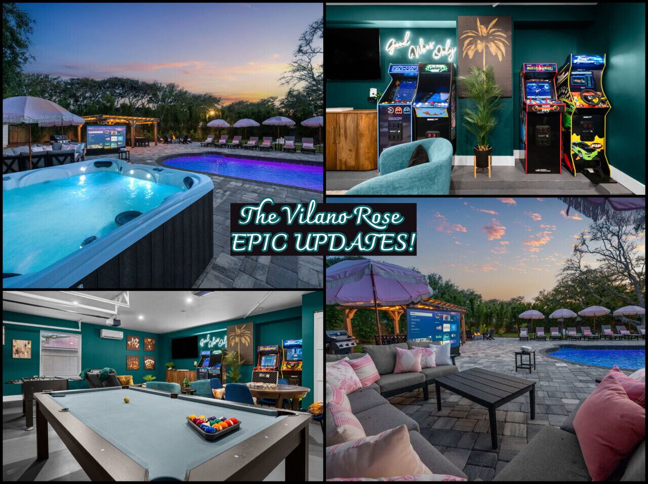 Epic updates can only mean one thing...one epic vacation!