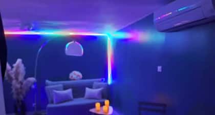 CUPIDON 2 4 pers. Bathtub - balneotherapy. Love nest Night of MEMORIES