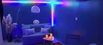 CUPIDON 2 4 pers. Bathtub - balneotherapy. Love nest Night of MEMORIES