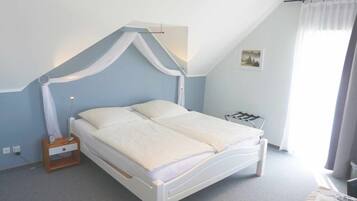 1 slaapkamer, een kluis op de kamer, wifi