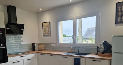 3 Bedroom Private vacation home in Pléhédel