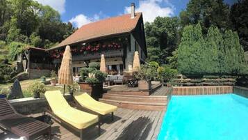 Außenpool, beheizter Pool