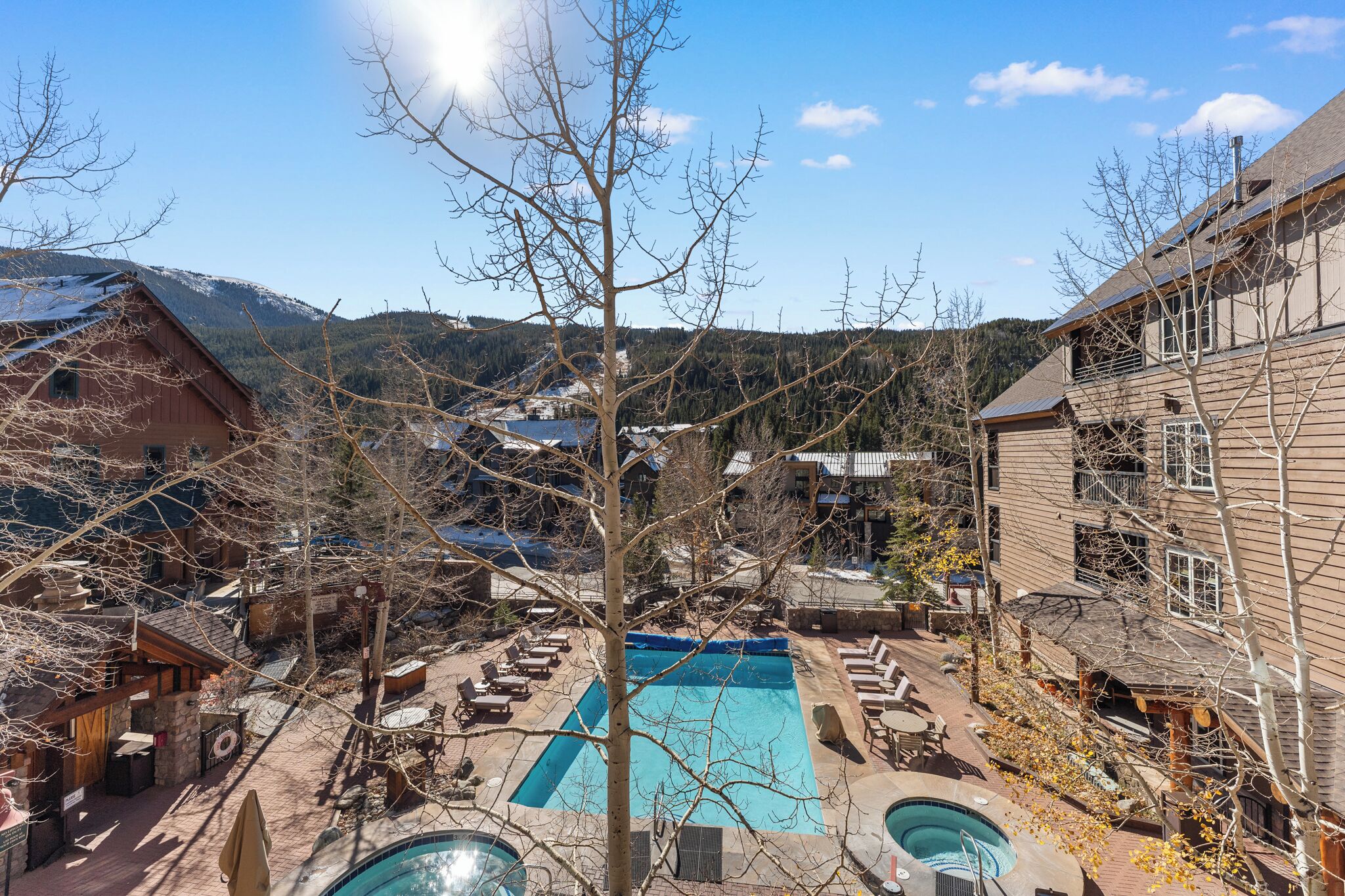 Beheizter Pool