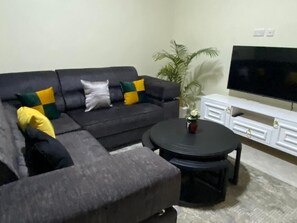 Living area - Apartments in serene and secure environment in Kampala with Ample parking space. (Najjera)