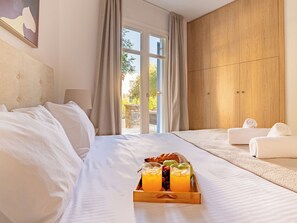 Apartment, 1 Bedroom, Balcony | 2 bedrooms - Sanders Paros Gardens (Paros)