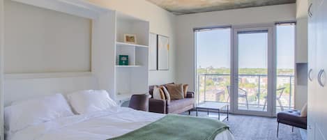 1 chambre, bureau, fer et planche à repasser, Wi-Fi gratuit