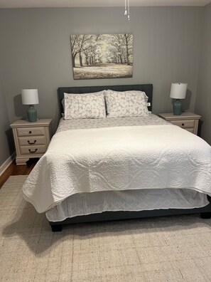 2 chambres, bureau, lit de bébé portatif, Wi-Fi