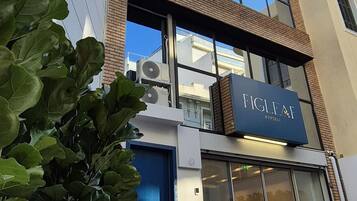 Fassade der Unterkunft