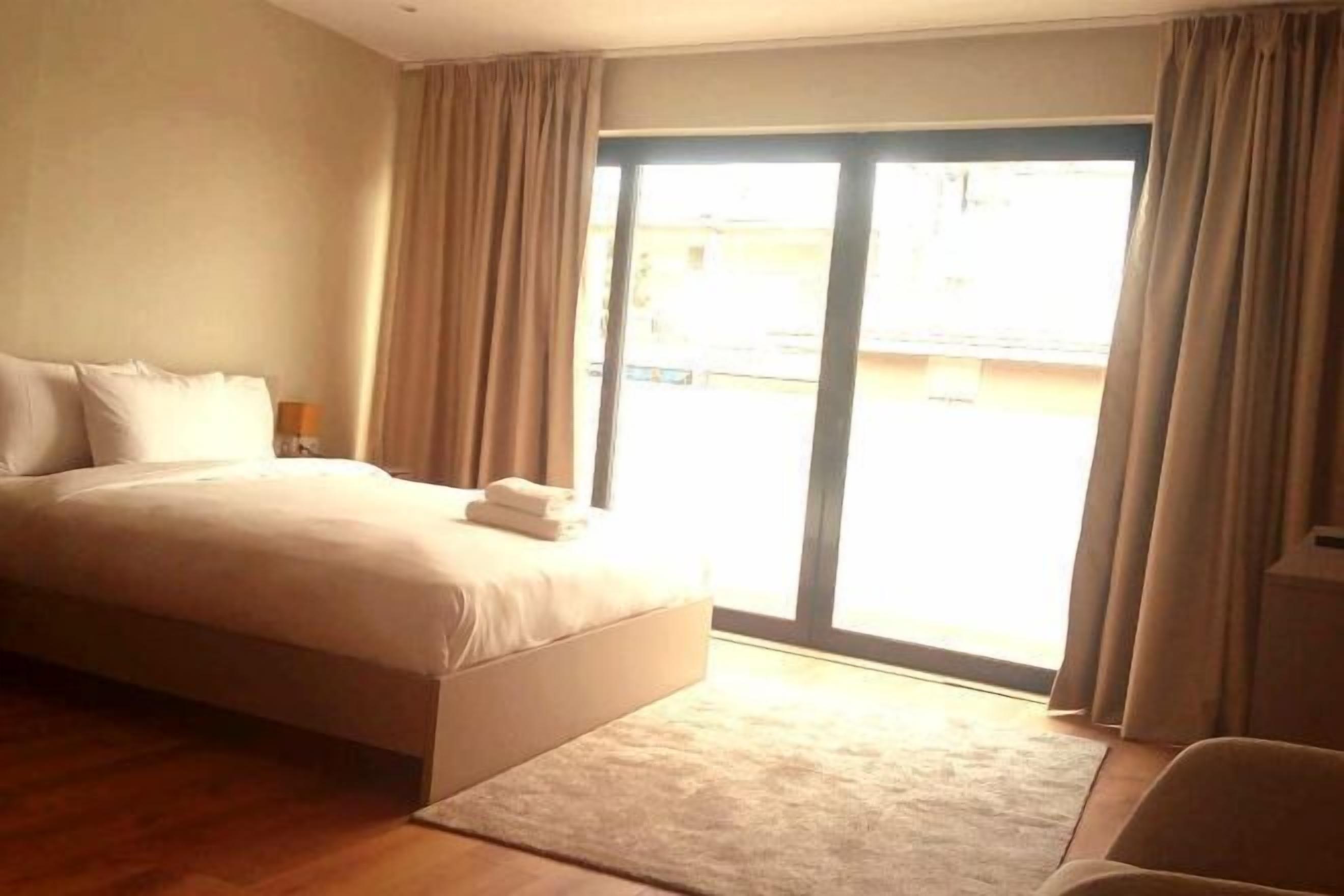 Memory-foam beds, minibar, in-room safe, desk