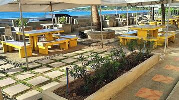 Espace banquet en plein air