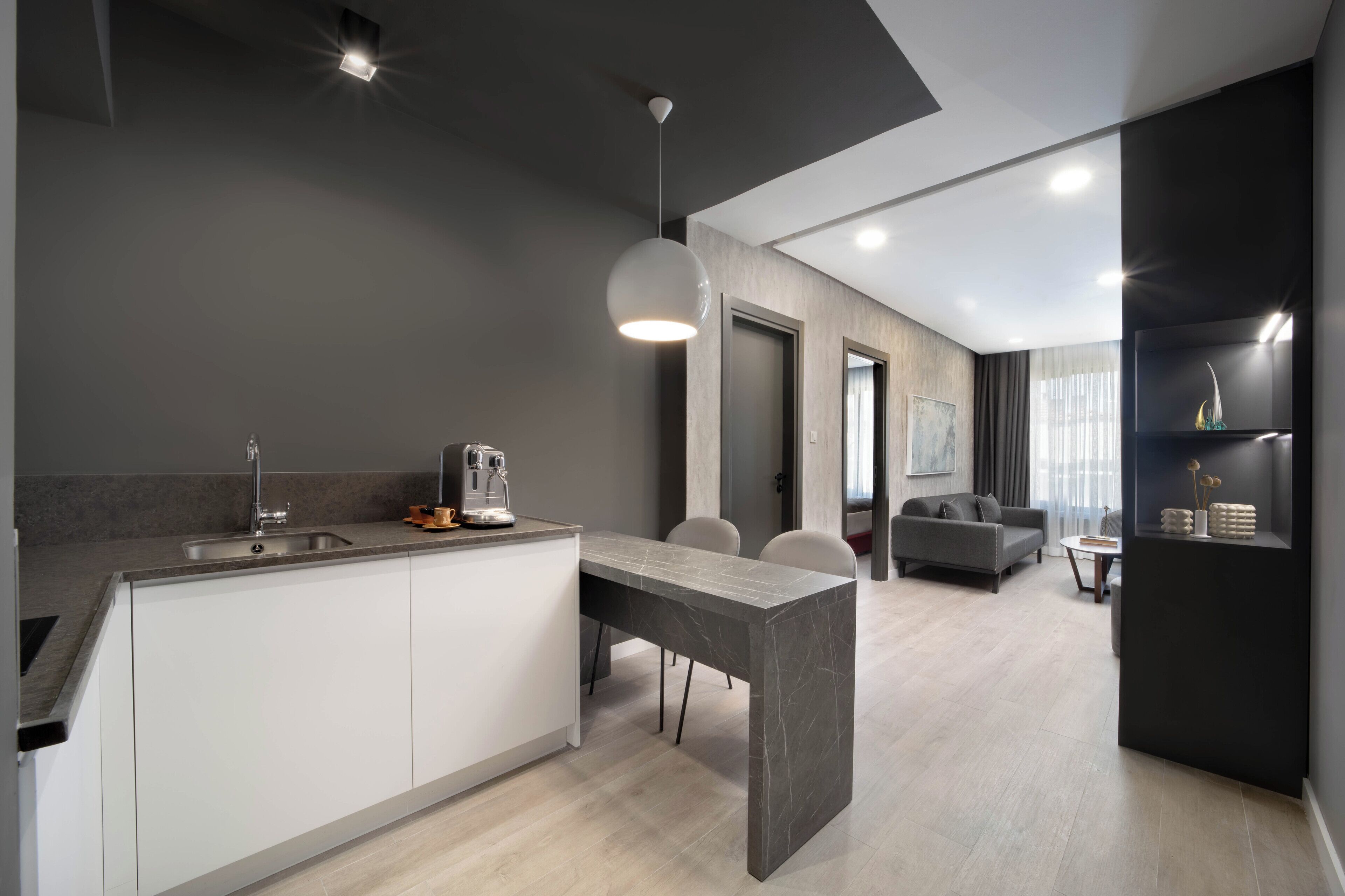 Phòng Suite dành cho gia đình, 1 giường cỡ queen và sofa giường | Quang cảnh từ phòng