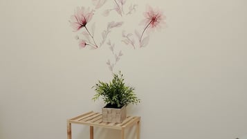 Dusche, Haartrockner, Bidet, Handtücher