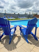 Seasonal outdoor pool