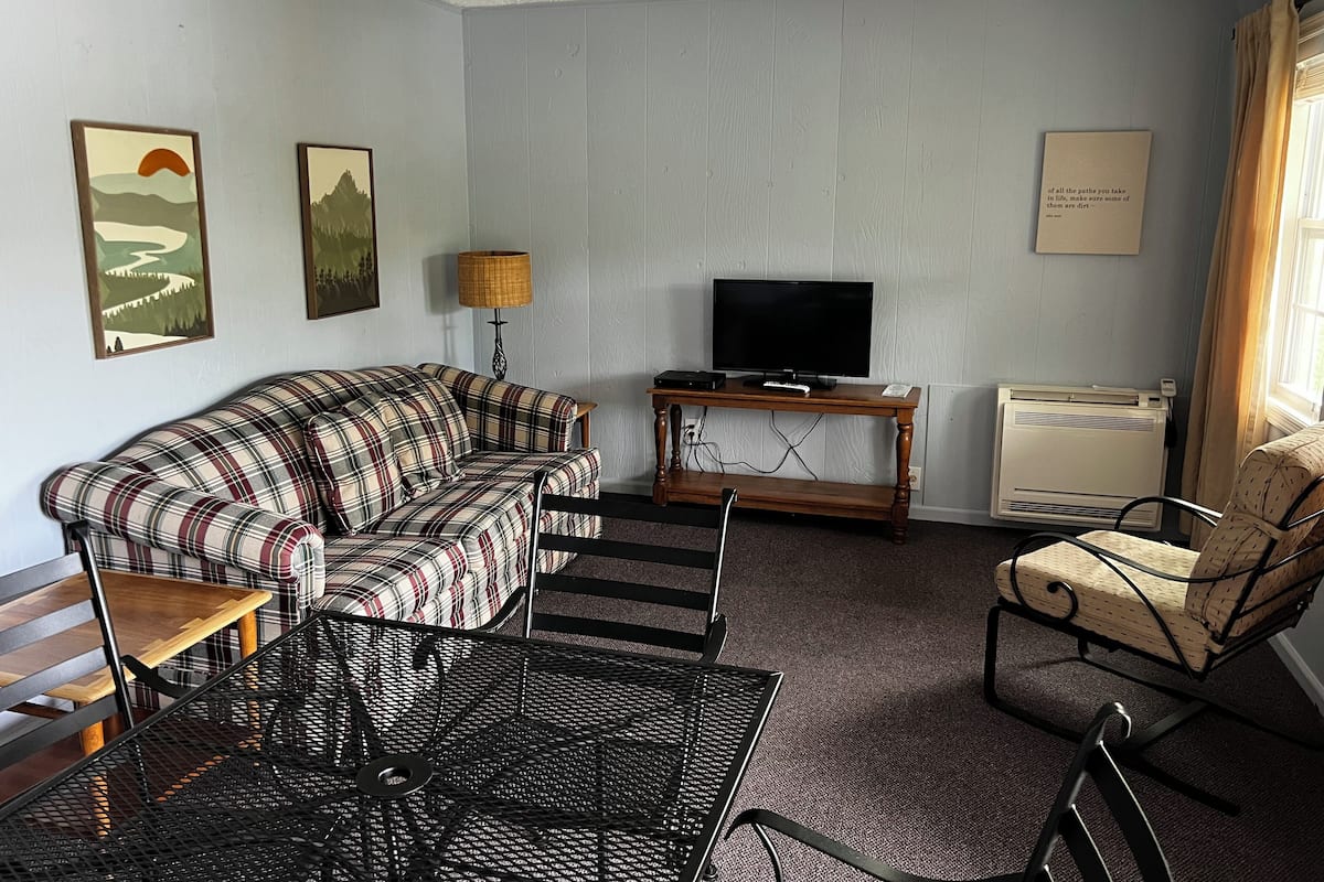 Studio Suite, 1 Bedroom, Kitchen, Lake View | Living area