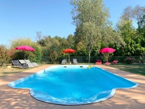 Pool - MAISON DES SOURCES JAUJAC 4**** 7CH SWIMMING POOL PARC ARBORE (Jaujac)