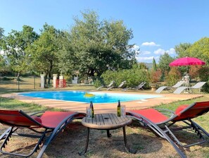 Pool - MAISON DES SOURCES JAUJAC 4**** 7CH SWIMMING POOL PARC ARBORE (Jaujac)