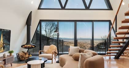 Ava A-Frame•Hot Tub•Theater•Hidden Stair•EV Charge