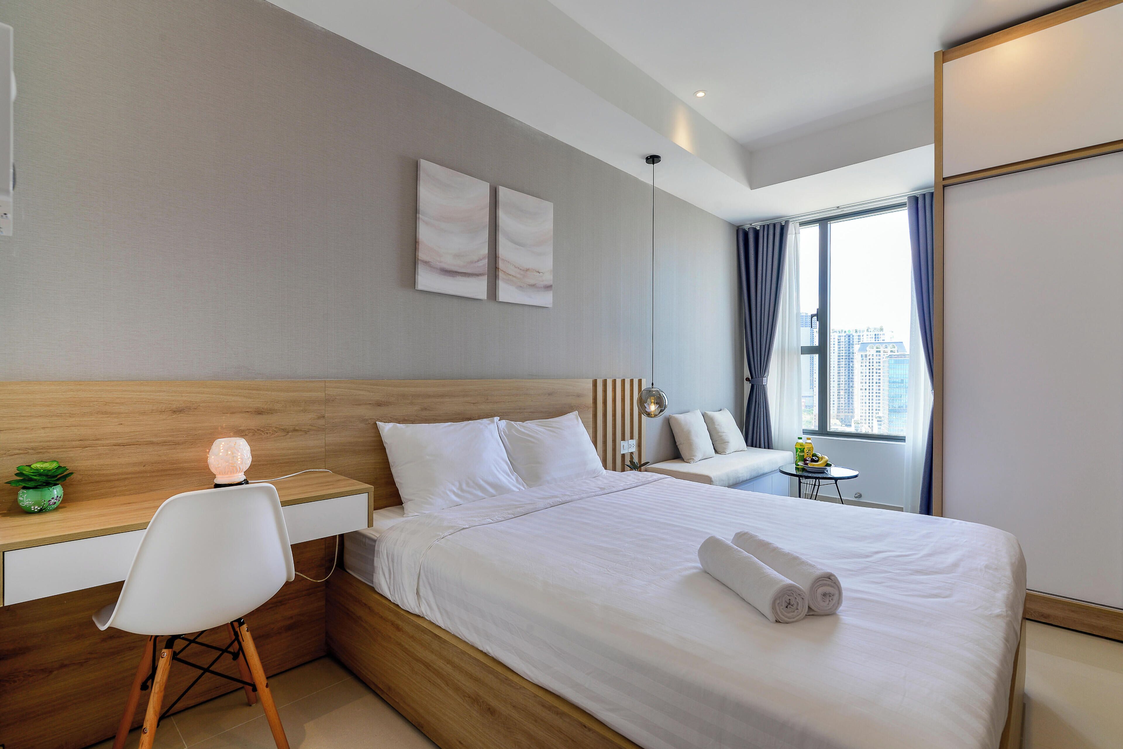 Apartamento superluxo, piscina particular, vista para o rio | Roupas de cama premium