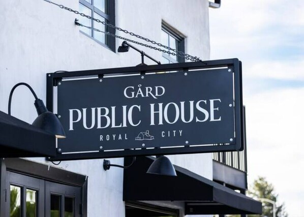 Façade de l’hébergement