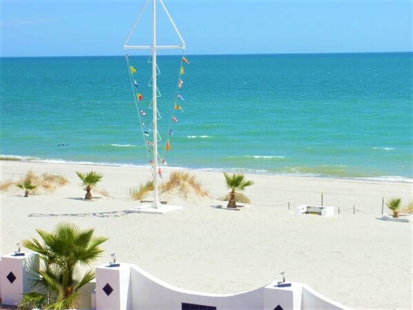 On the beach, beach towels - 4-Casita By The Sea, Pet Friendly, Romantic Getaway! (San Felipe)