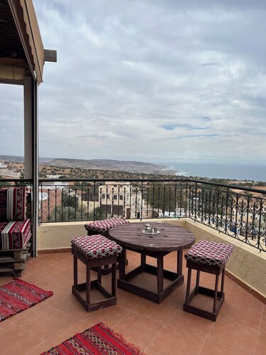 SINIM HOUSE a property sets in Ait Bihi taghazout 5 min to the beach enjoy surf