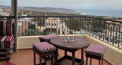 SINIM HOUSE a property sets in Ait Bihi taghazout 5 min to the beach enjoy surf