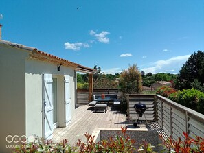 Outdoor dining - Villa Lambesc Provence (Lambesc)