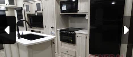 Microwave, stovetop
