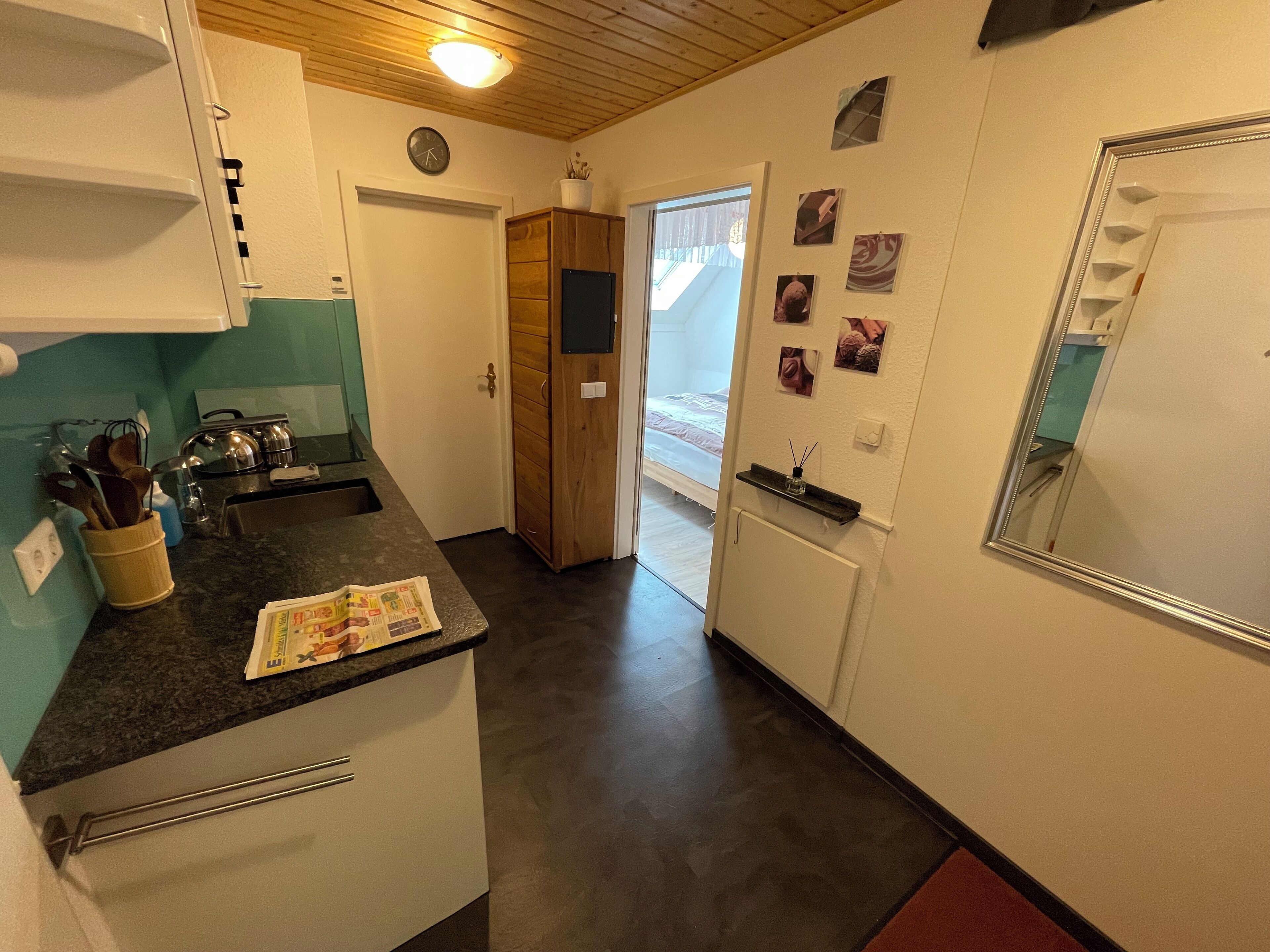 1 slaapkamer, een bureau, gratis wifi, beddengoed