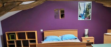 4 chambres, Wi-Fi, literie fournie