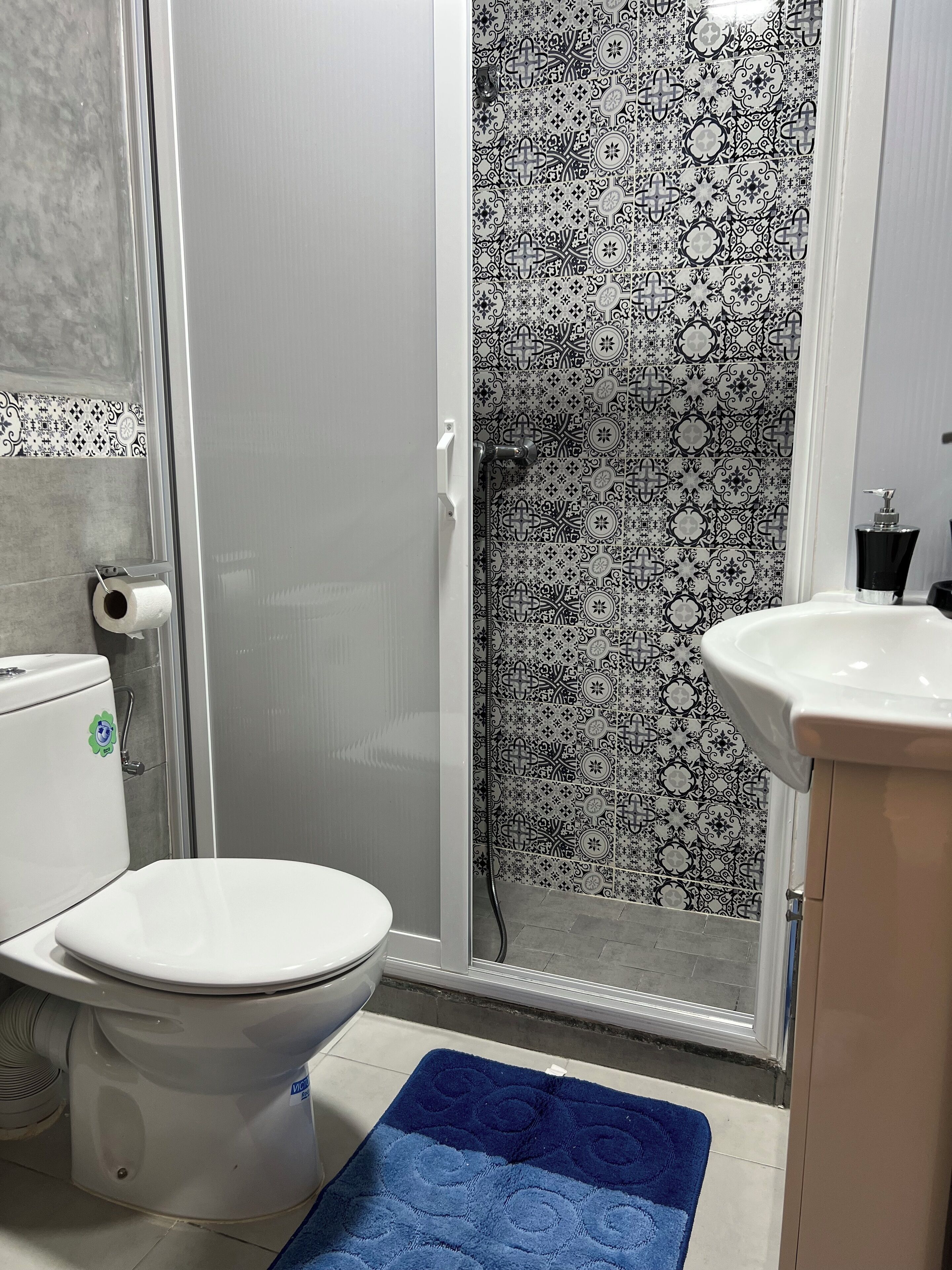 总统公寓, 2 间卧室, 露台, 山景 | 浴室 | 淋浴设施、大花洒淋浴喷头、吹风机、毛巾