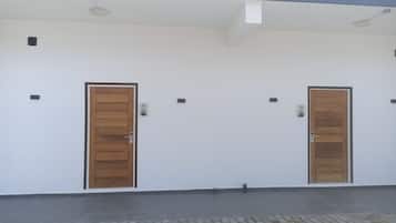 Framhlið gististaðar